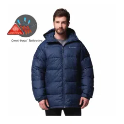 Columbia Navy Regular Fit Hooded Jacket image 2