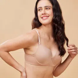 Enamor Honey Beige Push-up Bra image 4