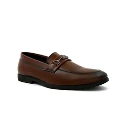 INVICTUS Men Brown Solid Formal Slip-On Shoes image 2
