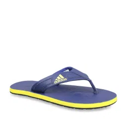 Adidas Men's SLALON Midnight Navy Flip Flops image 1