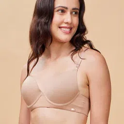 Enamor Honey Beige Push-up Bra image 3