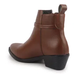 Fausto Women's Tan Casual Boots image 4