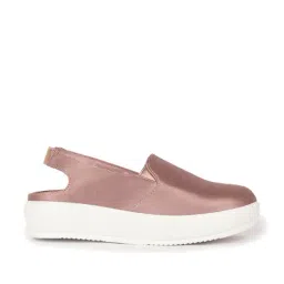 Fausto Women's Peach Sling Back Sandals-image-7