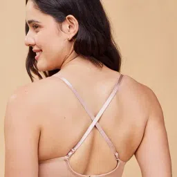 Enamor Honey Beige Push-up Bra image 5