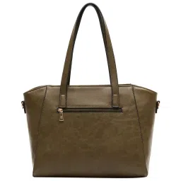 Giordano Blossoms 2020 Green Textured Medium Shoulder Handbag image 3