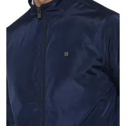 Allen Solly Navy Cotton Regular Fit Jacket image 4