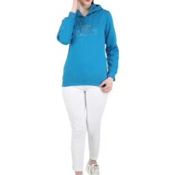 Monte Carlo Blue Graphic Print Hoodie image 5