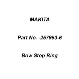 Makita Bow Stop Ring E-12 for HS7600, Part No 257953-6-picture-20