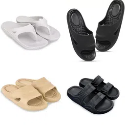 Feel alive Men Set of 4 Lightweight Flip Flops-picture-18