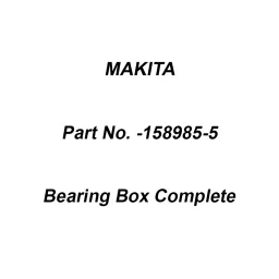 Makita Bearing Box Complete Suitable for HM1214C, Part No 158985-5-picture-39