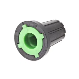 RS PRO 17 mm Black Potentiometer Knob for 6 mm Shaft D Shaped, 4676061 image 3