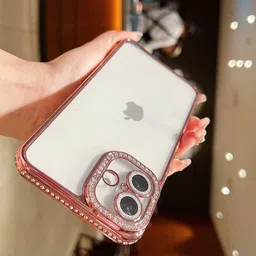 Luxury Kase Sparkling Bling Diamond Camera Protection iPhone 16 Back Case-picture-22
