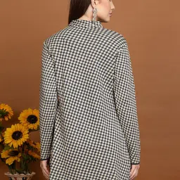 Anouk Women Checked Cardigan image 2