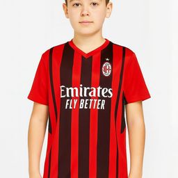 dostitch Boys Red Printed V-Neck Dri-FIT T-shirt-picture-43