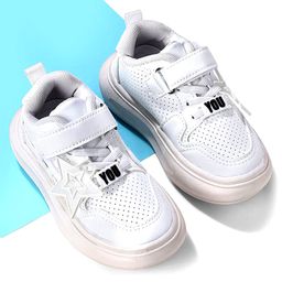 Oh! Pair Casual Shoes with Velcro Closure & Text Applique  - White-picture-46
