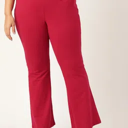 theRebelinme Women Relaxed Wide Leg High-Rise Easy Wash Trousers-picture-34