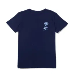 Gini & Jony Kids Navy Printed T-Shirt image 2