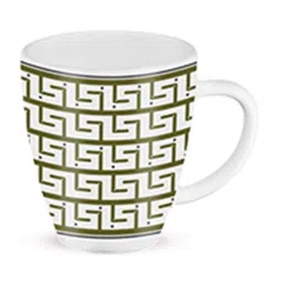 Larah by Borosil White Ceramic Opalware Mug 390ml image 1