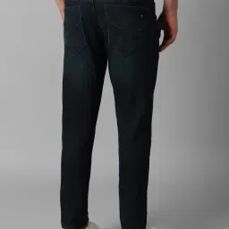 Louis Philippe Jeans Navy Regular Fit Jeans image 2