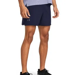 Under Armour Blue Fitted Shorts image 1