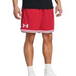 Under Armour Red Loose Fit Shorts image 1