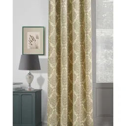 Swayam Sigma 9 ft. Eyelets Long Door Curtains - Set of 2 image 3