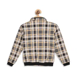 Blue Giraffe Kids Multi Checks Jacket image 2