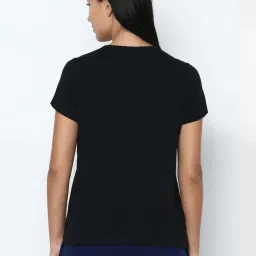 Allen Solly White & Black Cotton T-Shirt - Pack Of 2 image 2