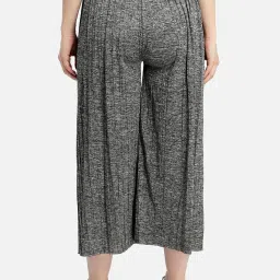 Aditi Wasan Grey Relaxed Fit Pleated Culottes image 2