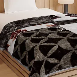 Monte Carlo Double Bed Winter Blanket Relations Pvc 540 GSM 1 Ply 1 Blanket (160 CM X 220 CM)-image-55