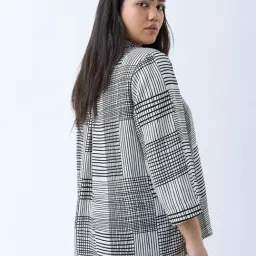 Gia by Westside Black Printed Shirt image 2