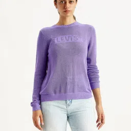 Levi's Purple Logo Sweater image 1
