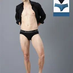 Force NXT Multicolored Cotton Regular Fit Briefs - Pack Of 3 image 1