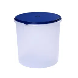 SignoraWare Blue Plastic Store Well Round Container (5500 ml) image 1