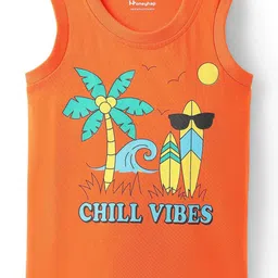 Honeyhap Boys Pack of 2 Printed Pure Cotton T-shirt image 2