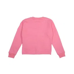 Gini & Jony Kids Pink Embellished Sweatshirt image 2
