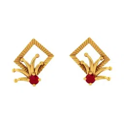 P.C. Chandra Jewellers 22k Gold Earrings for Women-picture-177