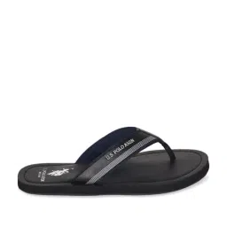 U.S. Polo Assn. Men's OVI 2.0 Black Thong Sandal-image-1