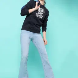 Campus Sutra Navy Cotton Graphic Print Sweatshirt-image-68