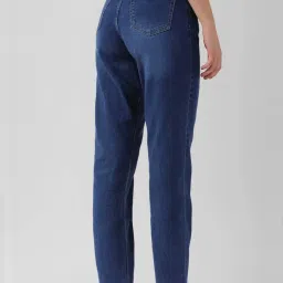 Van Heusen Navy Cotton Mid Rise Jeans image 2