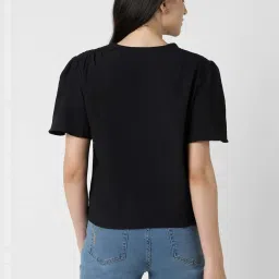 Van Heusen Black Regular Fit Top image 2