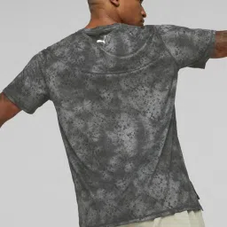 Puma M Studio Yogini Lite AOP Black Regular Fit Printed Sports T-Shirt image 2