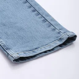 WROGN Men Slim Fit Heavy Fade Stretchable Jeans image 3