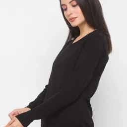 Globus Black Regular Fit Sweater image 3