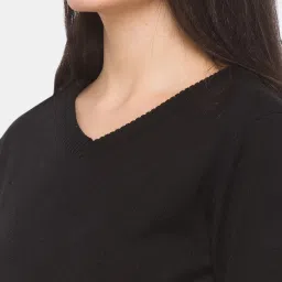 Globus Black Regular Fit Sweater image 5