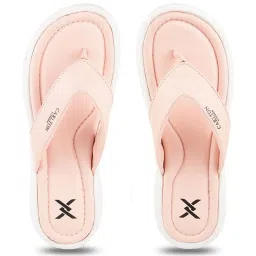 Carlton London Women's Pink Flip Flops image 1