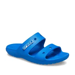 Crocs Unisex Classic Cobalt Blue Slides image 2