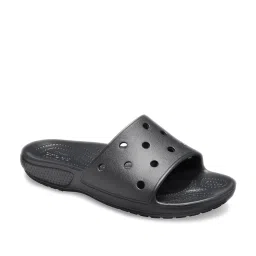 Crocs Unisex Classic Black Slides image 2