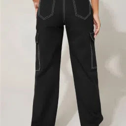 Kotty Black Regular Fit High Rise Jeans image 2