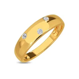 Kisna Diamond & Gold Jewellery Luke 18k (750) Diamond & Gold Ring For Men image 1